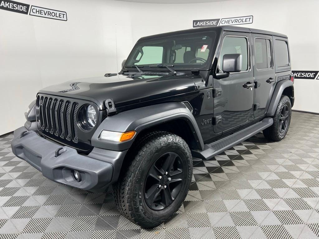 used 2021 Jeep Wrangler Unlimited car, priced at $27,995