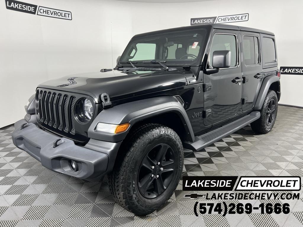 used 2021 Jeep Wrangler Unlimited car, priced at $27,995