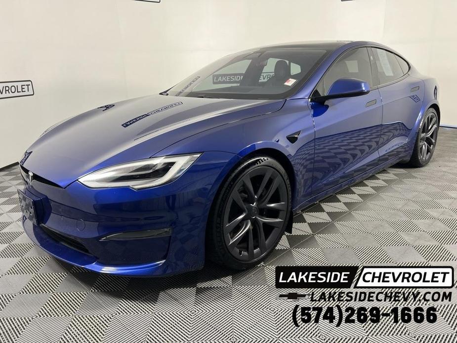 used 2021 Tesla Model S car, priced at $68,995