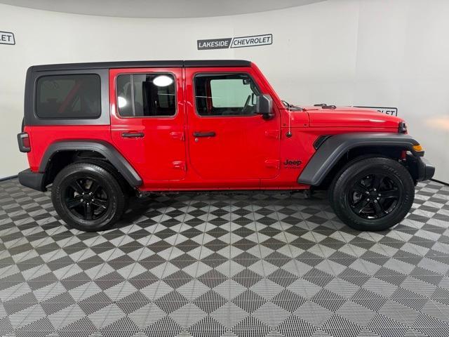 used 2022 Jeep Wrangler Unlimited car, priced at $33,995