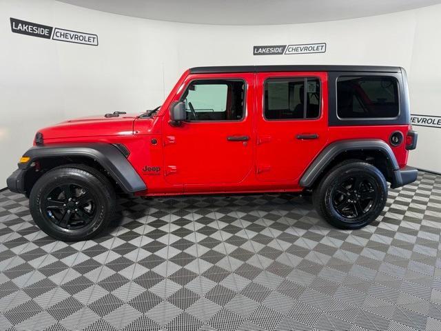 used 2022 Jeep Wrangler Unlimited car, priced at $33,995