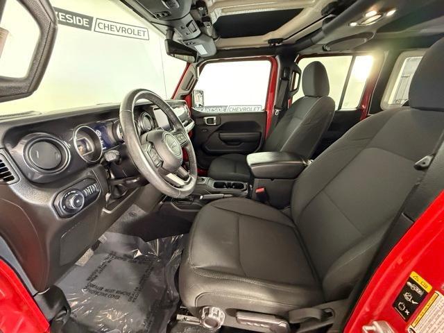 used 2022 Jeep Wrangler Unlimited car, priced at $33,995
