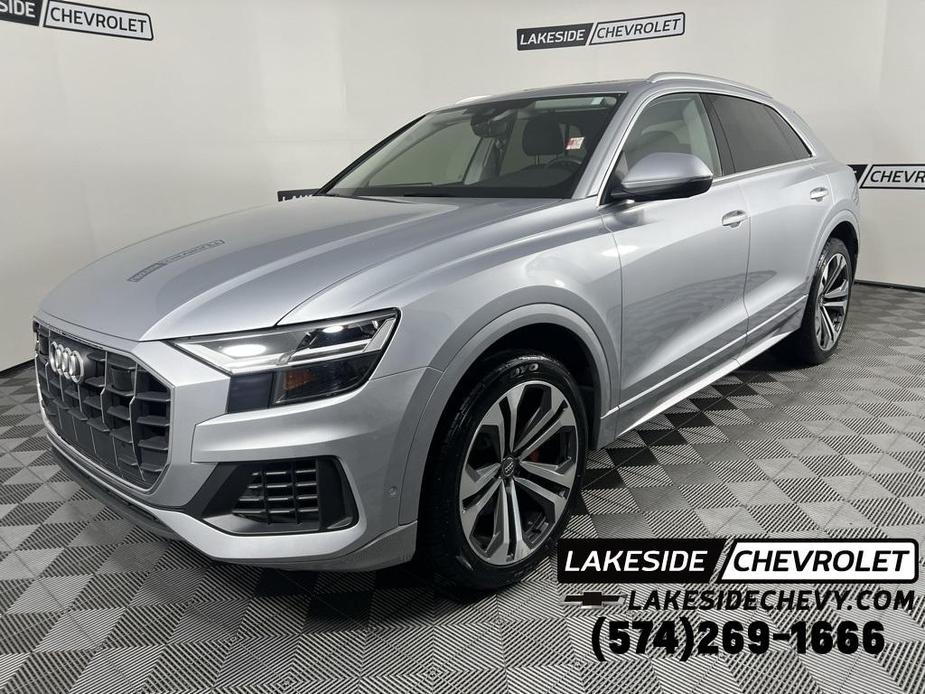 used 2019 Audi Q8 car, priced at $35,445