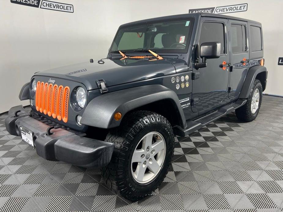 used 2017 Jeep Wrangler Unlimited car, priced at $19,995