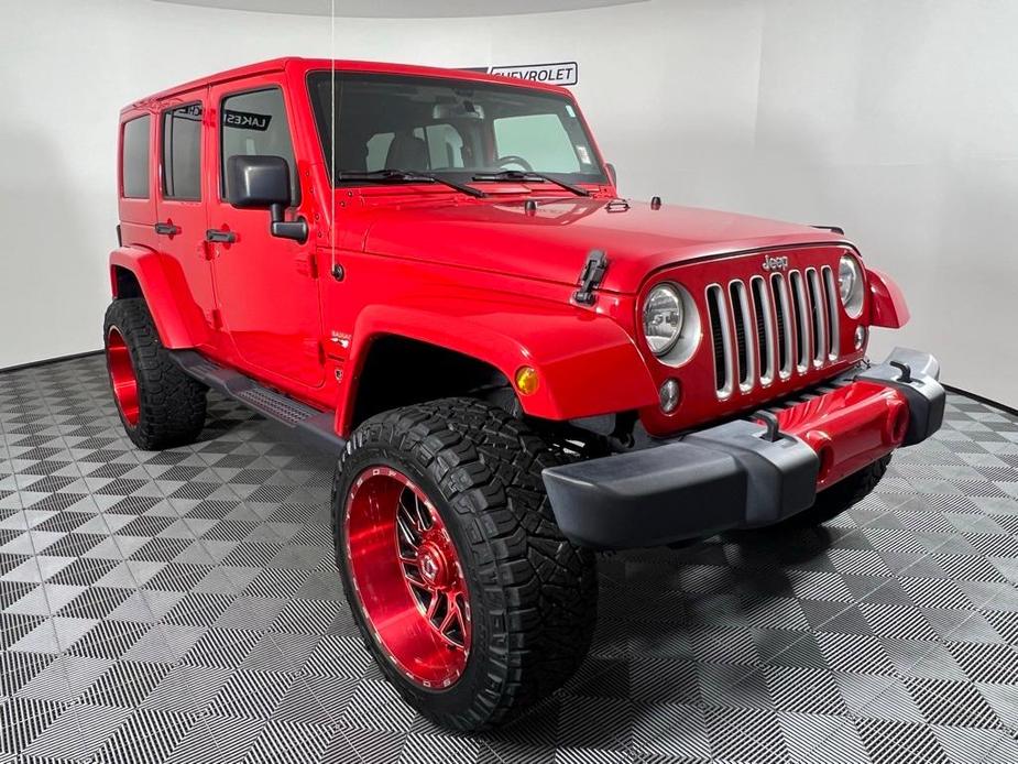 used 2018 Jeep Wrangler JK Unlimited car, priced at $27,645