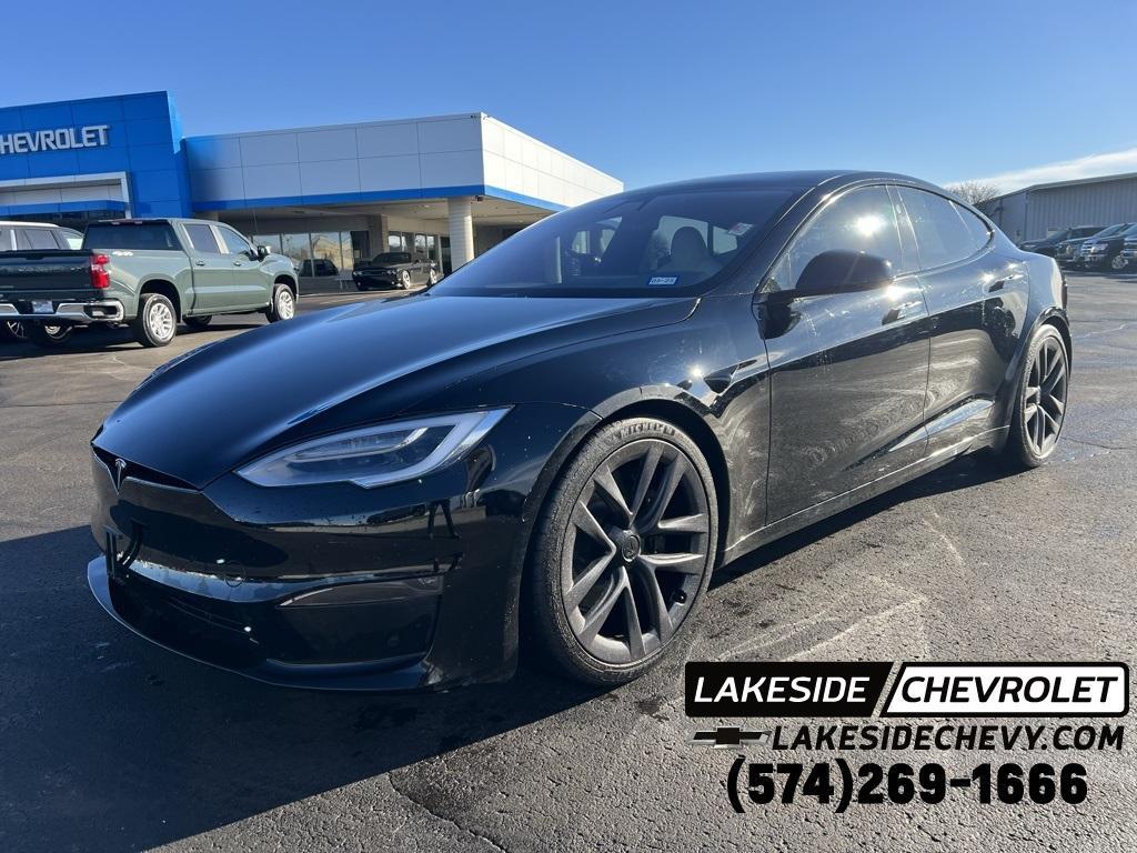 used 2021 Tesla Model S car, priced at $53,995