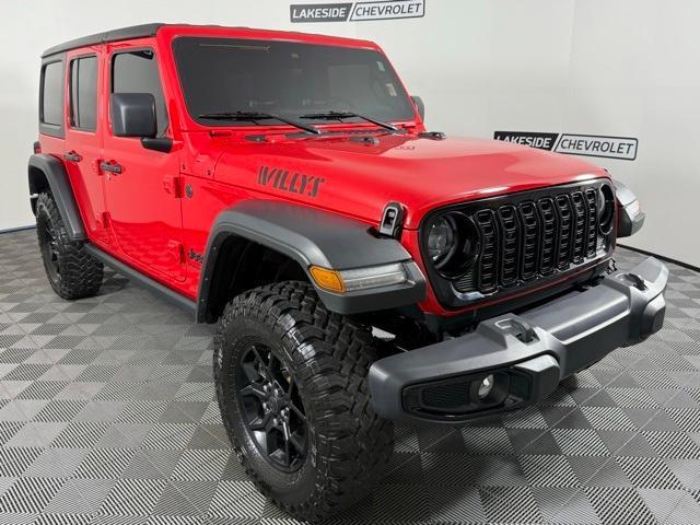 used 2024 Jeep Wrangler car, priced at $41,799