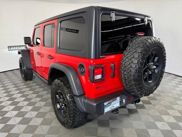 used 2024 Jeep Wrangler car, priced at $41,799