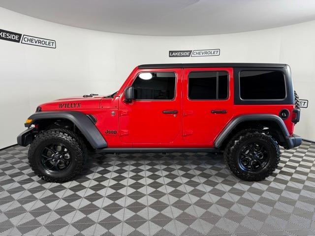 used 2024 Jeep Wrangler car, priced at $41,799