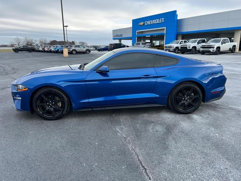 used 2018 Ford Mustang car, priced at $19,495