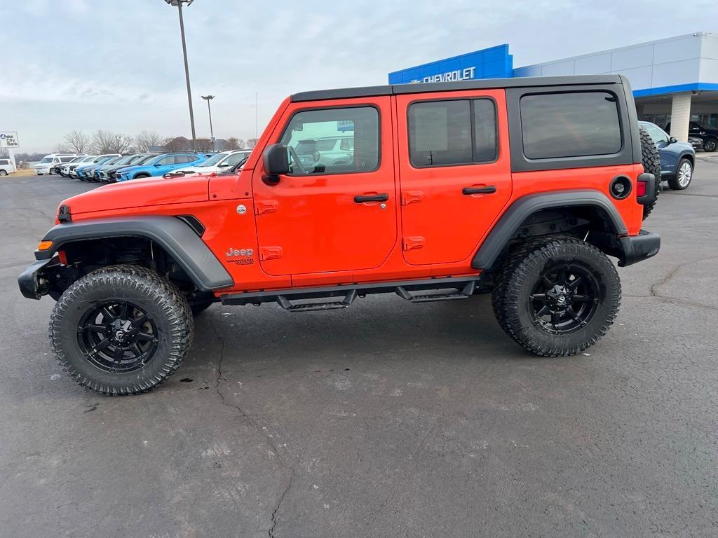 used 2020 Jeep Wrangler Unlimited car, priced at $23,995