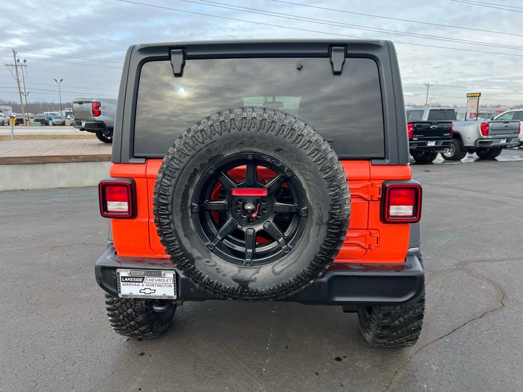 used 2020 Jeep Wrangler Unlimited car, priced at $23,995