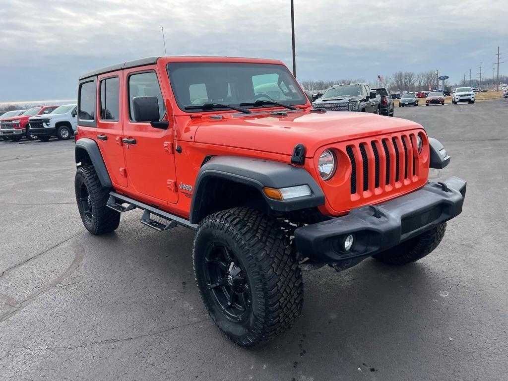 used 2020 Jeep Wrangler Unlimited car, priced at $23,995