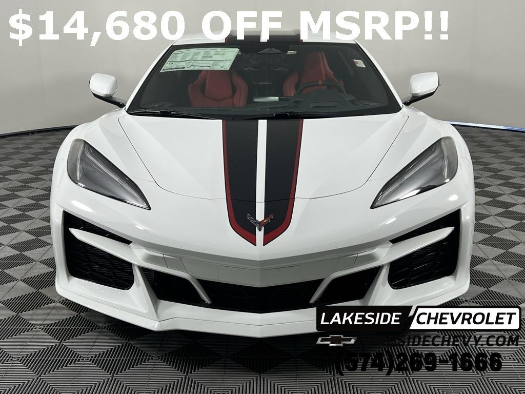 new 2025 Chevrolet Corvette car, priced at $97,495