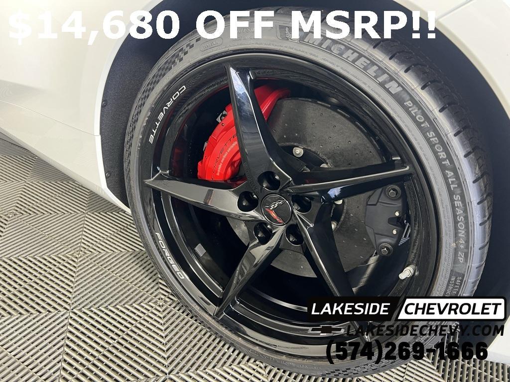 new 2025 Chevrolet Corvette car, priced at $97,495