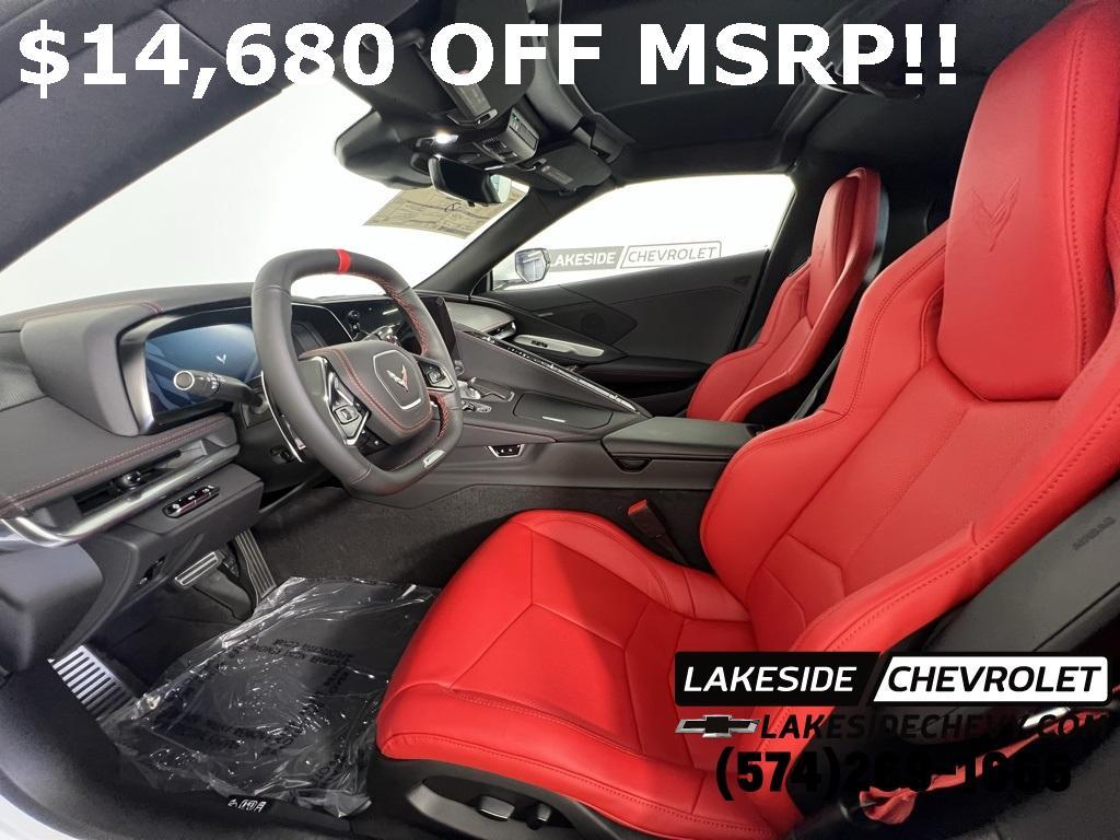 new 2025 Chevrolet Corvette car, priced at $97,495