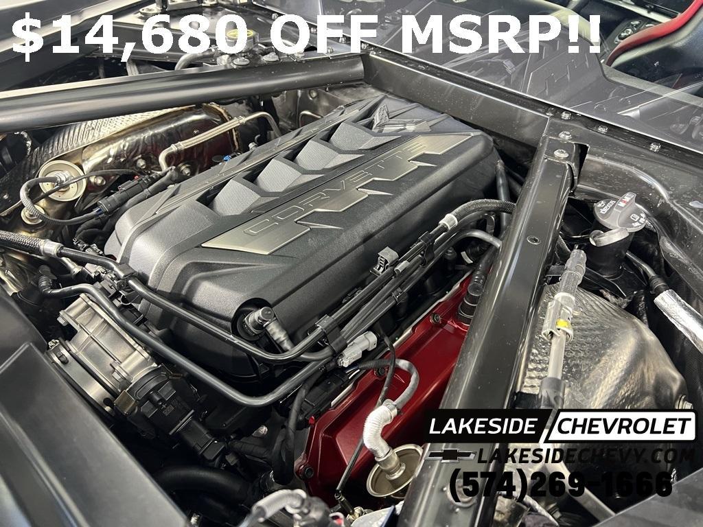 new 2025 Chevrolet Corvette car, priced at $97,495