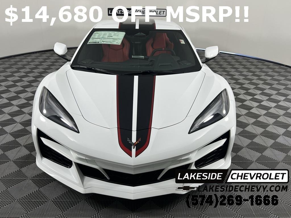 new 2025 Chevrolet Corvette car, priced at $97,495