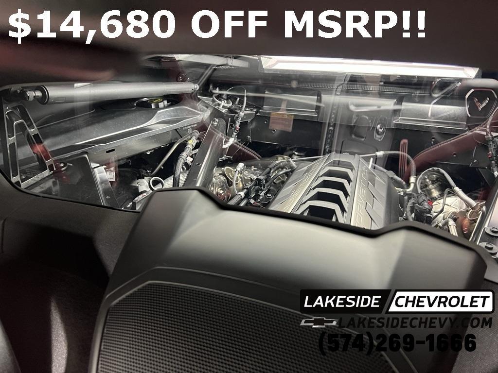 new 2025 Chevrolet Corvette car, priced at $97,495