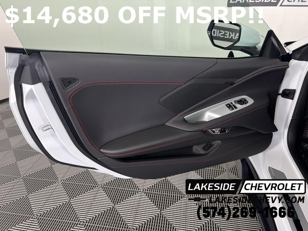 new 2025 Chevrolet Corvette car, priced at $97,495