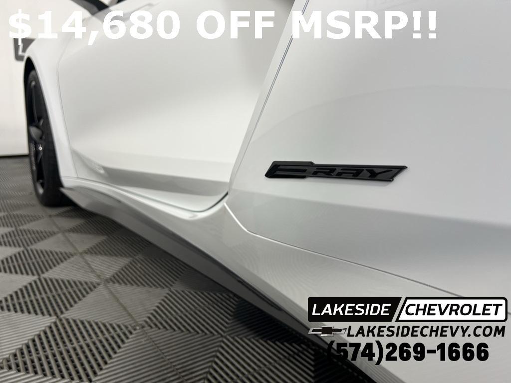 new 2025 Chevrolet Corvette car, priced at $97,495