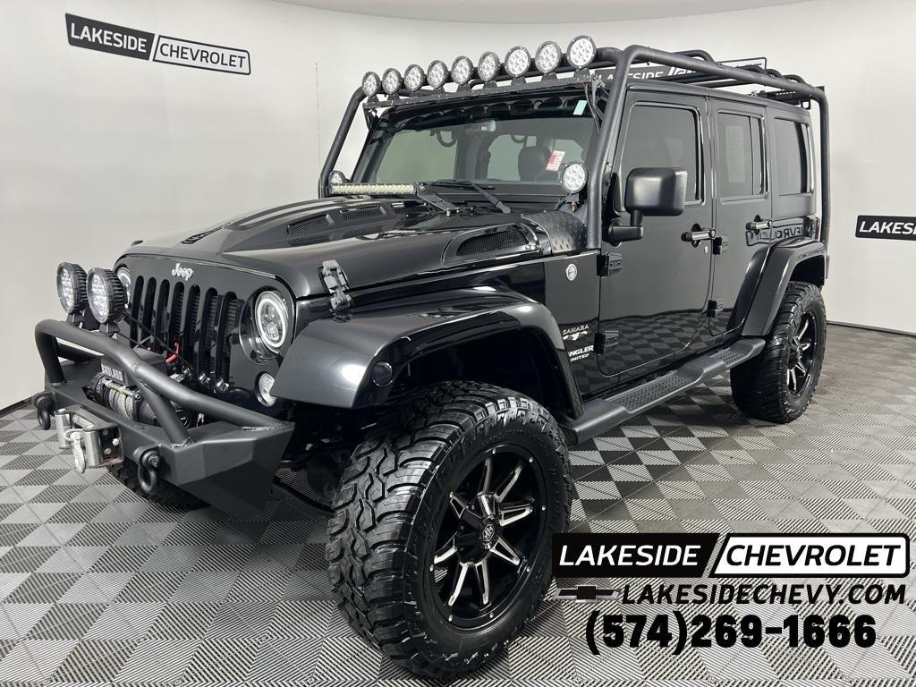 used 2017 Jeep Wrangler Unlimited car, priced at $24,994