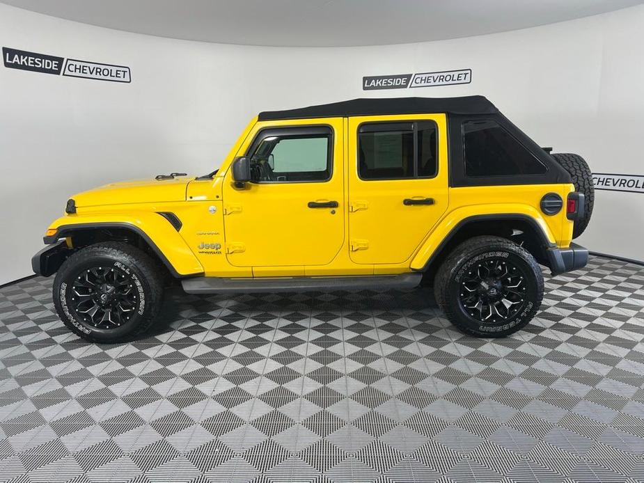 used 2020 Jeep Wrangler Unlimited car, priced at $27,145