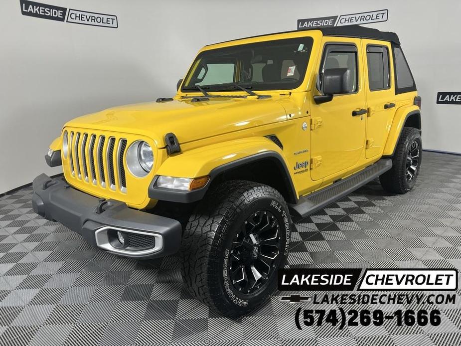 used 2020 Jeep Wrangler Unlimited car, priced at $27,145