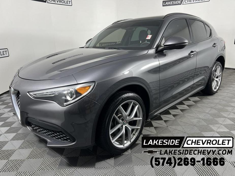 used 2018 Alfa Romeo Stelvio car, priced at $18,455