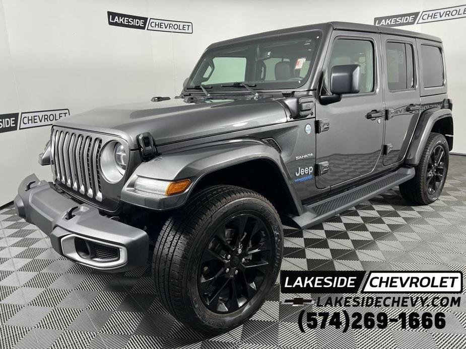 used 2021 Jeep Wrangler Unlimited 4xe car, priced at $37,999