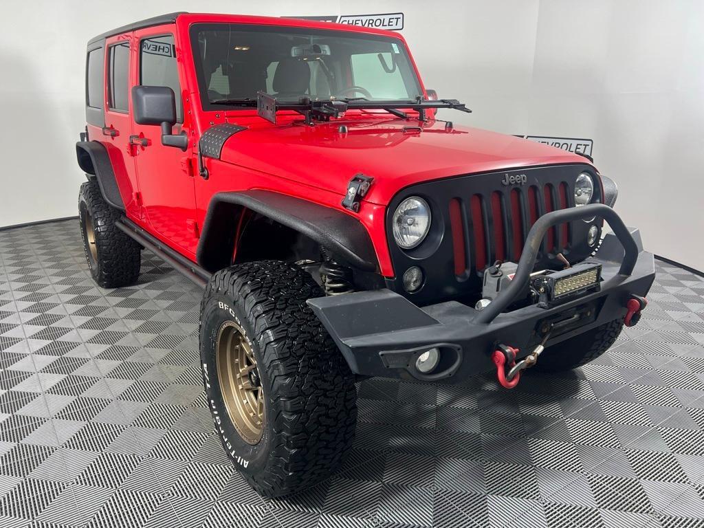 used 2016 Jeep Wrangler Unlimited car, priced at $20,745