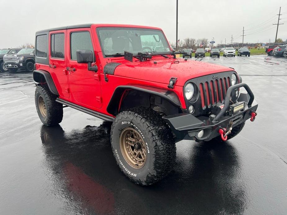 used 2016 Jeep Wrangler Unlimited car, priced at $21,995