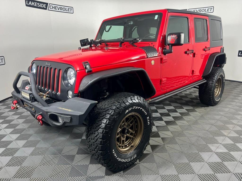 used 2016 Jeep Wrangler Unlimited car, priced at $20,745