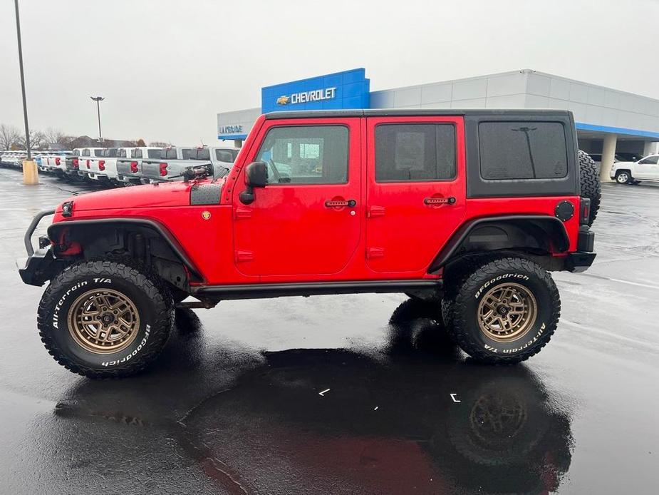 used 2016 Jeep Wrangler Unlimited car, priced at $21,995