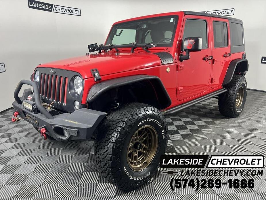 used 2016 Jeep Wrangler Unlimited car, priced at $20,995