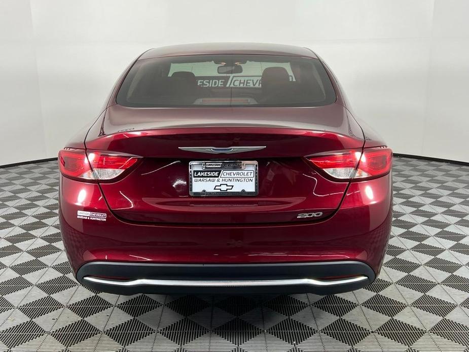 used 2015 Chrysler 200 car, priced at $9,295