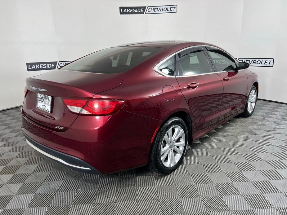 used 2015 Chrysler 200 car, priced at $9,295