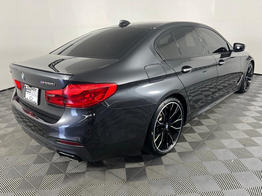 used 2018 BMW M550 car, priced at $21,625