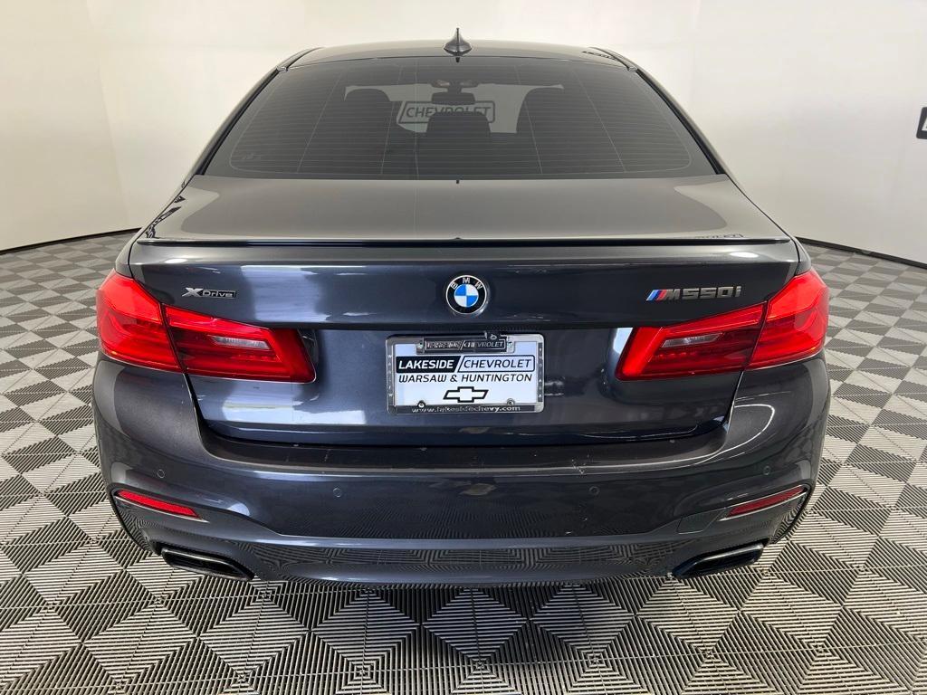 used 2018 BMW M550 car, priced at $21,625