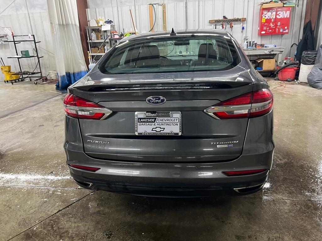 used 2020 Ford Fusion car, priced at $13,495