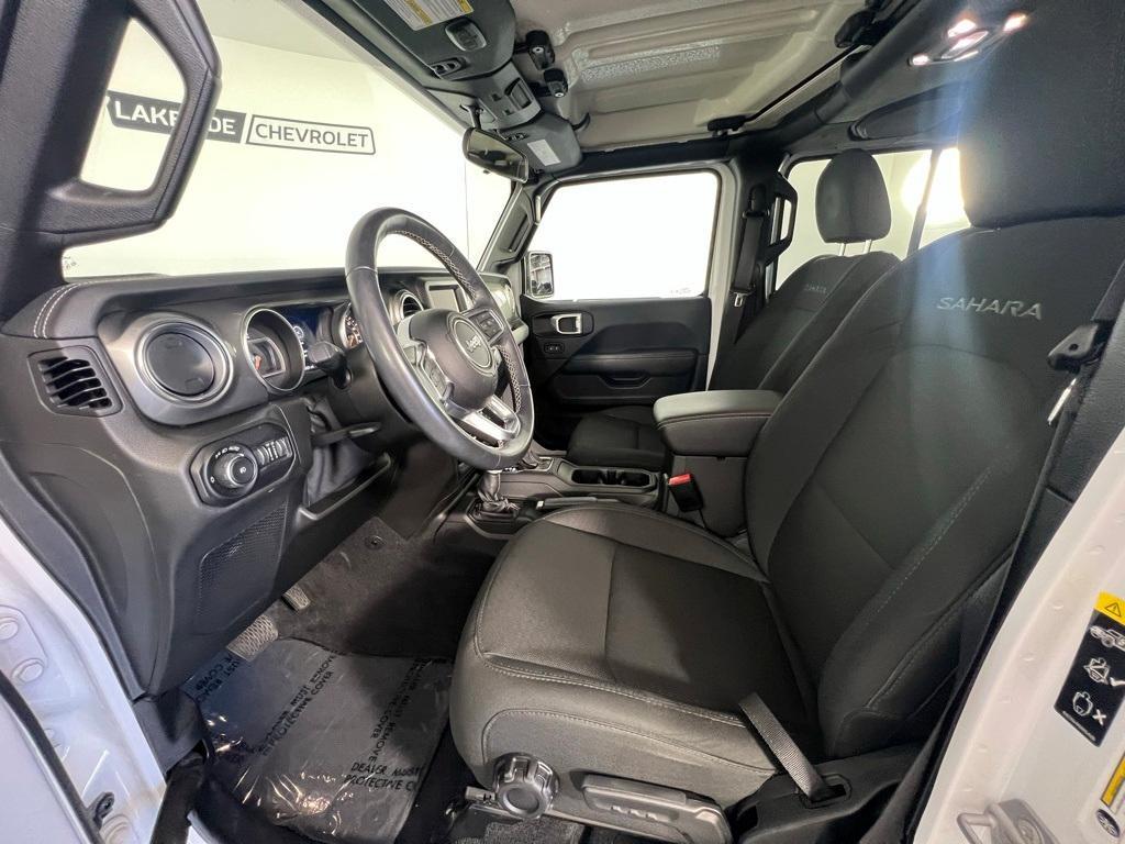 used 2021 Jeep Wrangler Unlimited car, priced at $33,445