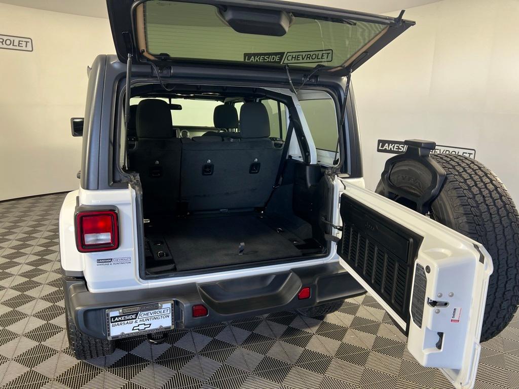 used 2021 Jeep Wrangler Unlimited car, priced at $33,445