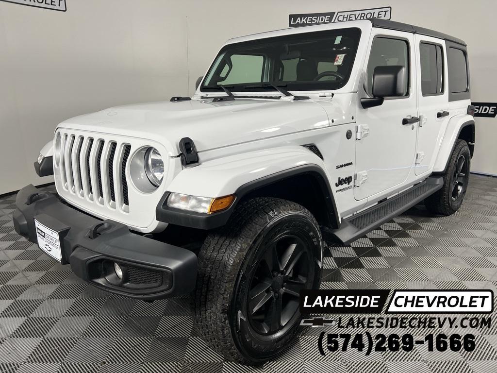 used 2021 Jeep Wrangler Unlimited car, priced at $33,445