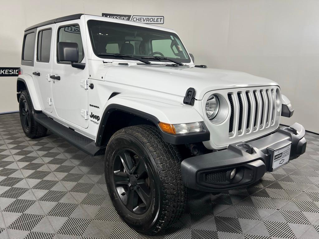 used 2021 Jeep Wrangler Unlimited car, priced at $33,445