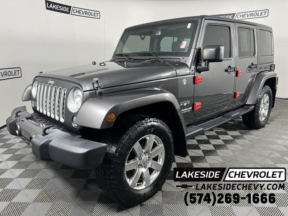 used 2017 Jeep Wrangler Unlimited car, priced at $22,255