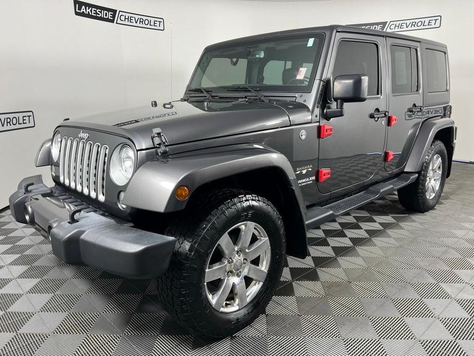 used 2017 Jeep Wrangler Unlimited car, priced at $21,885