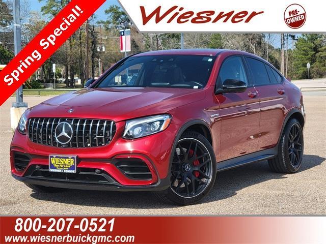 used 2019 Mercedes-Benz AMG GLC 63 car, priced at $50,978