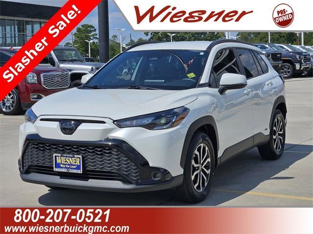 used 2023 Toyota Corolla Cross Hybrid car, priced at $29,486