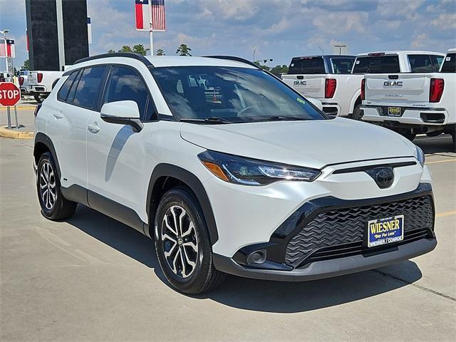 used 2023 Toyota Corolla Cross Hybrid car, priced at $29,486