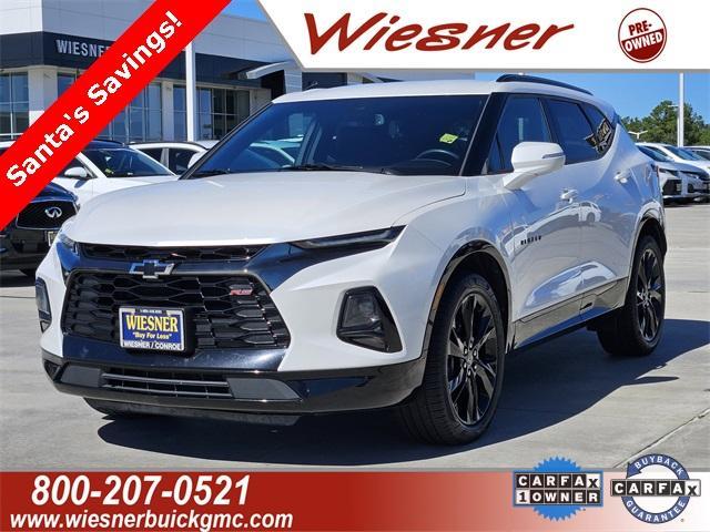 used 2021 Chevrolet Blazer car, priced at $24,982
